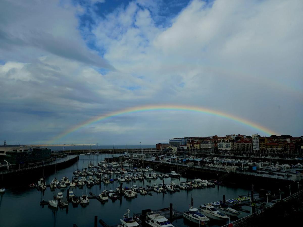 Appartamento Otra Mirada Al Mar Gijón Esterno foto